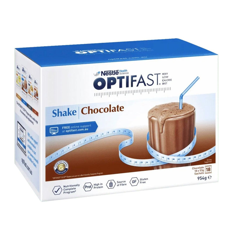 Optifast VLCD Shake Chocolate 18 x 53g - Vital Pharmacy Supplies