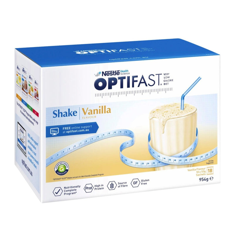 Optifast VLCD Shake Vanilla 18 x 53g - Vital Pharmacy Supplies