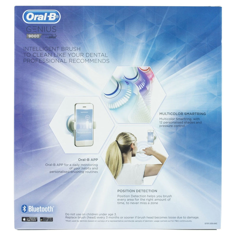 Oral-B Genius 9000 Rose Gold Electric Toothbrush - Vital Pharmacy Supplies