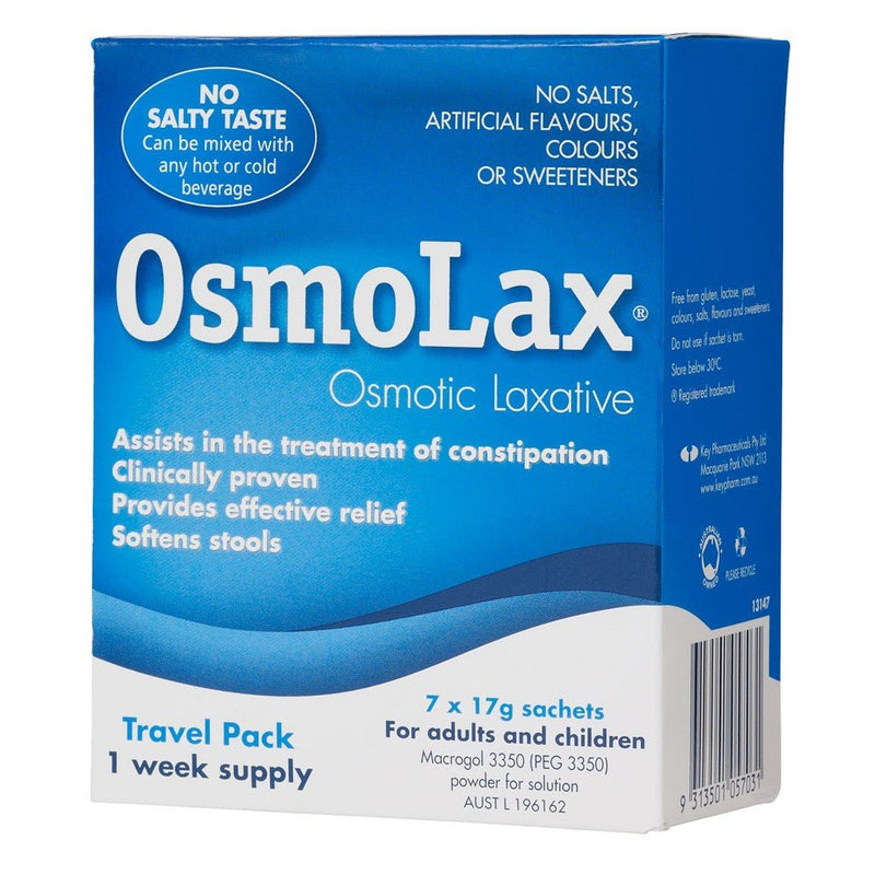 Osmolax Relief Sachets 7 x 17g - Vital Pharmacy Supplies