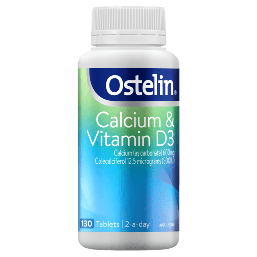 Ostelin Vitamin D & Calcium 130 Tablets - Vital Pharmacy Supplies