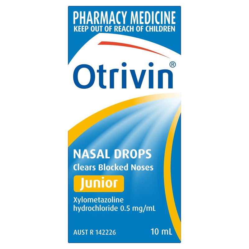 Otrivin Junior Nasal Drops 10mL - Vital Pharmacy Supplies