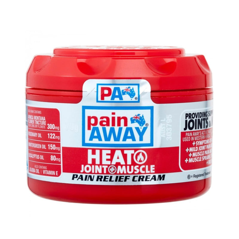 Pain Away Heat Pain Relief Cream 70g - Vital Pharmacy Supplies