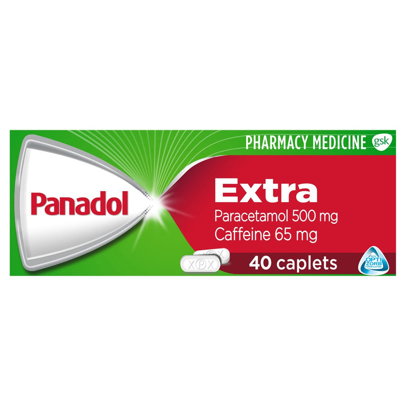 Panadol Extra 40 Caplets - Vital Pharmacy Supplies