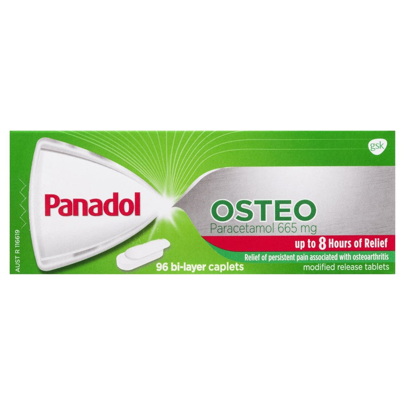 Panadol Osteo 96 Bi-Layer Caplets (S3) - Vital Pharmacy Supplies
