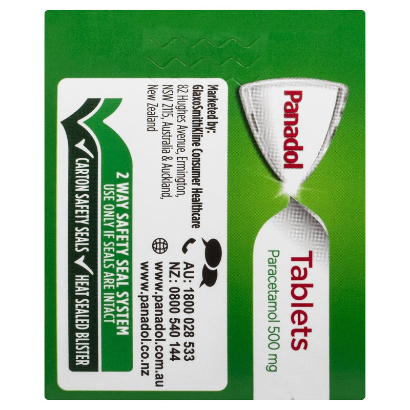 Panadol Pain Relief 100 Pack - Vital Pharmacy Supplies