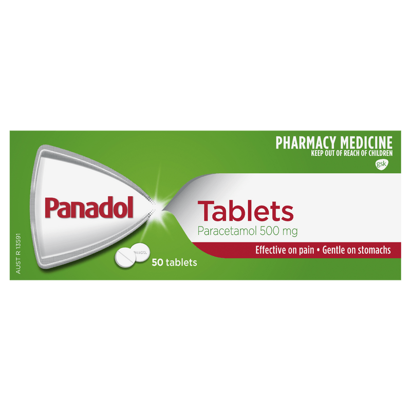 Panadol Pain Relief 50 Pack - Vital Pharmacy Supplies