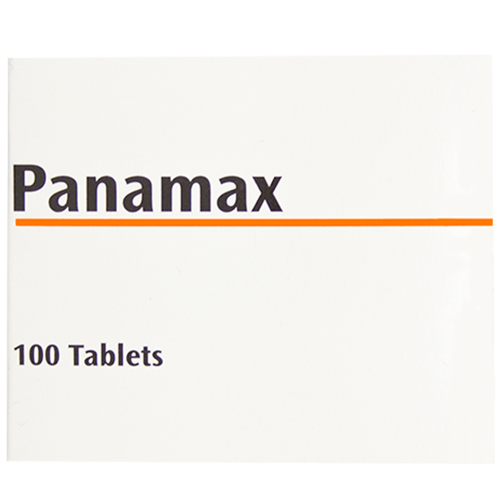 Panamax 500mg 100 Tablets - Vital Pharmacy Supplies