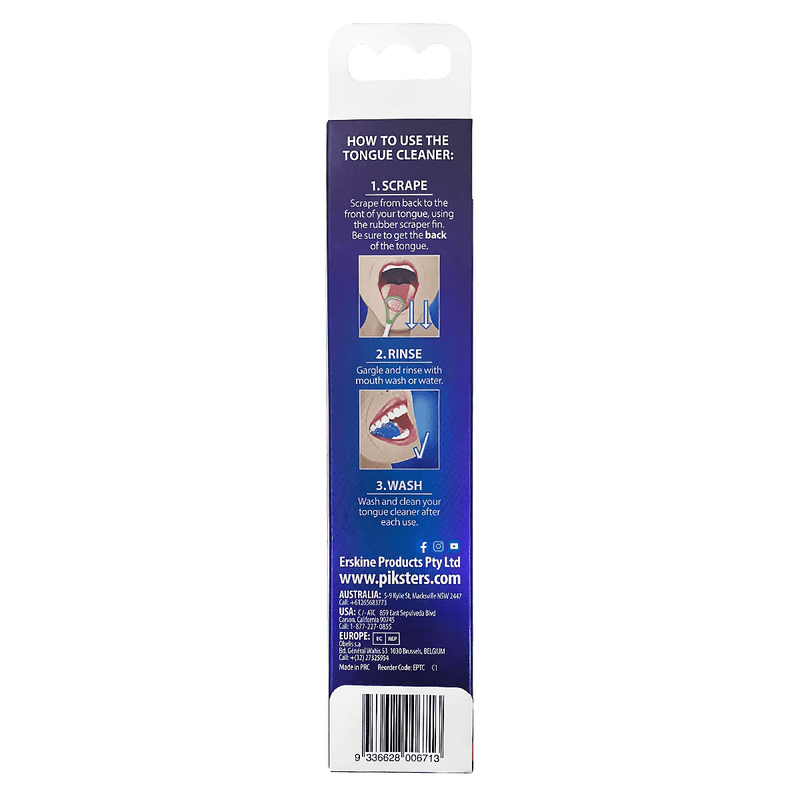 PIKSTERS Tongue Cleaner New - Vital Pharmacy Supplies