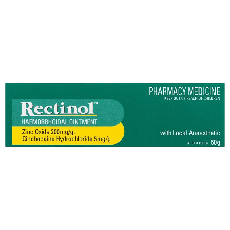 Rectinol Haemorrhoidal Ointment 50g - Vital Pharmacy Supplies