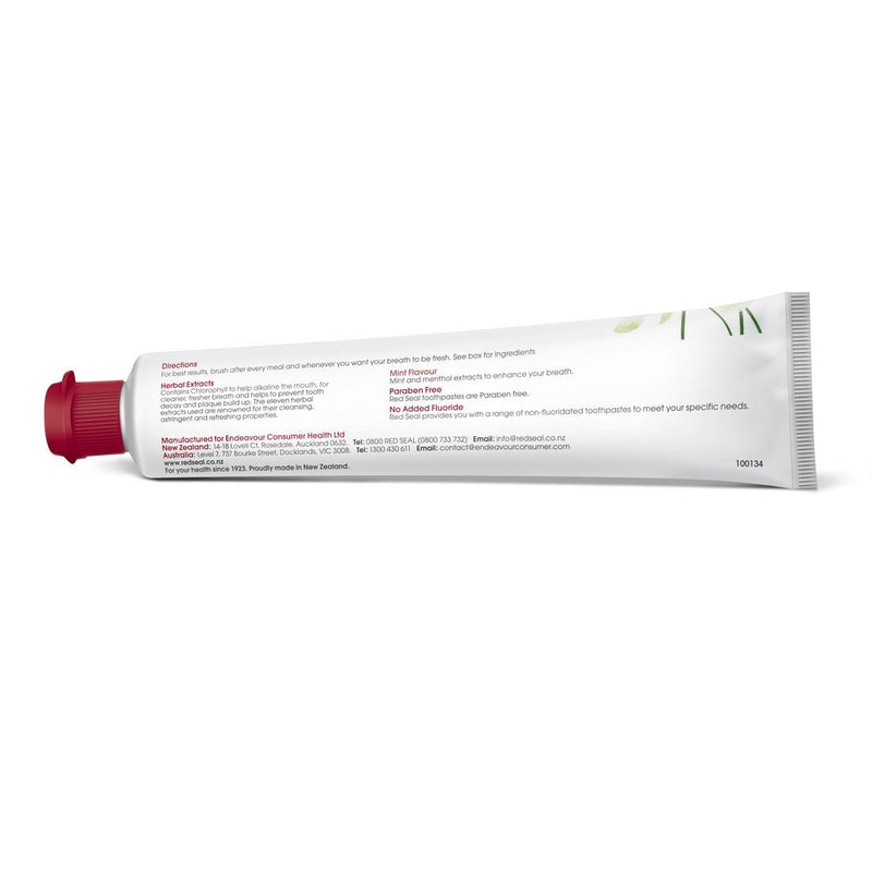 Red Seal Herbal Natural Toothpaste 110g - Vital Pharmacy Supplies