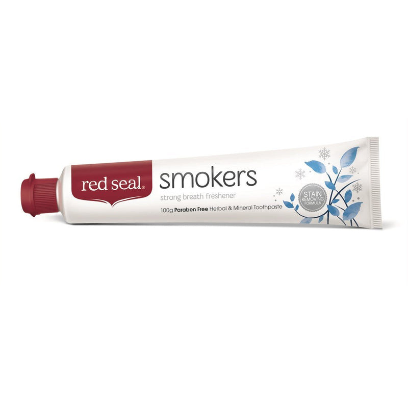 Red Seal Smokers Natural Toothpaste 100g - Vital Pharmacy Supplies