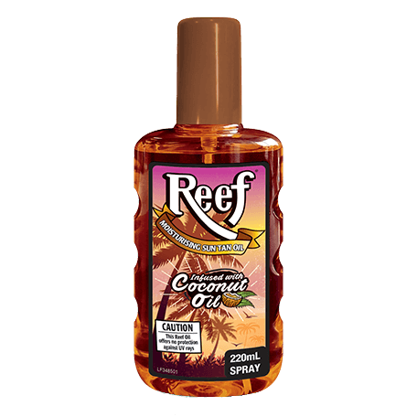 Reef Coconut Sun Tan Oil Spray 220mL - Vital Pharmacy Supplies