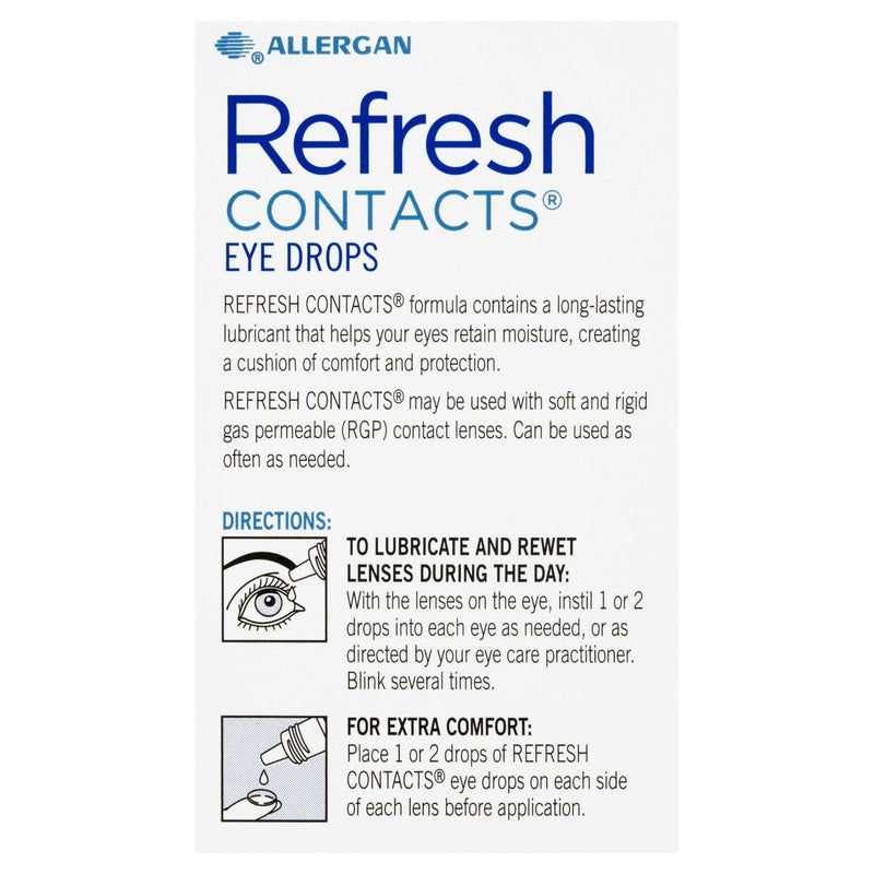 Refresh Contacts Eye Drops 15mL - Vital Pharmacy Supplies
