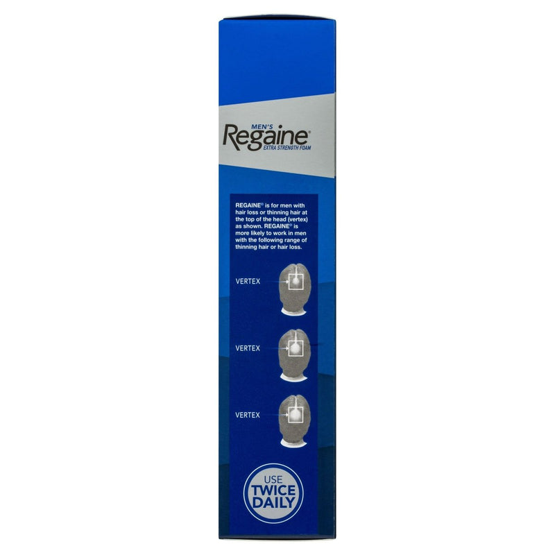 Regaine Men's Extra Strength Minoxidil Foam Hair Regrowth Treatment 60g - Vital Pharmacy Supplies