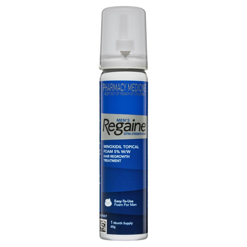 Regaine Men's Extra Strength Minoxidil Foam Hair Regrowth Treatment 60g - Vital Pharmacy Supplies