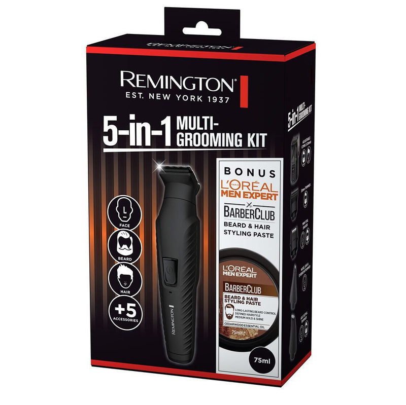 REMINGTON 5 in 1 Multi Grooming Kit with BONUS Paste - Vital Pharmacy Supplies
