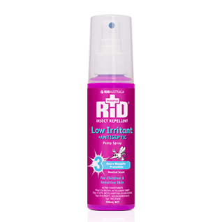 RID Medicated Insect Repellant Low Irritant Spray 100mL - Vital Pharmacy Supplies