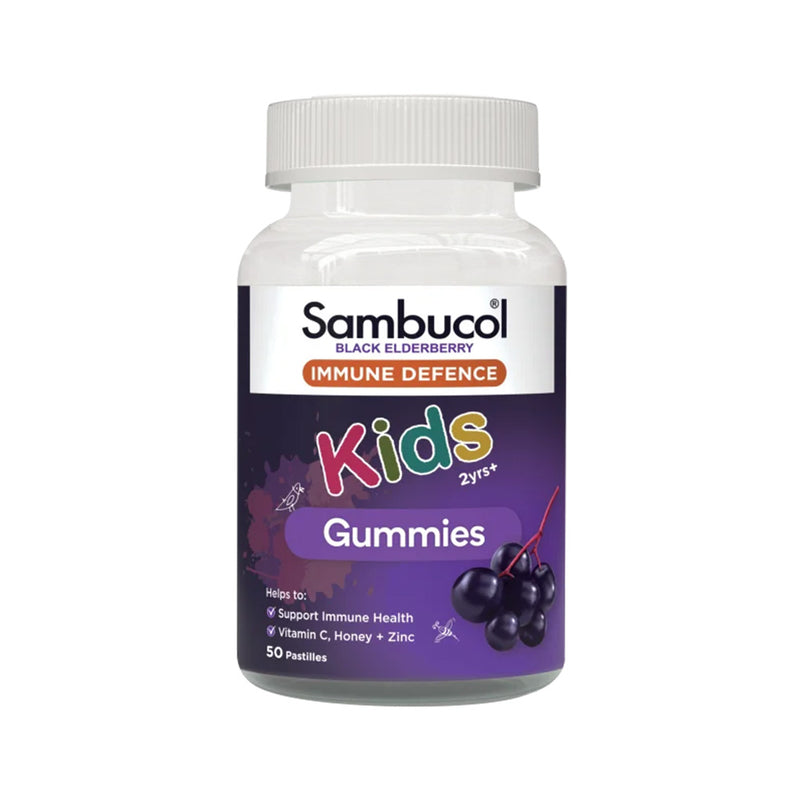 Sambucol Kids Immune Defence Gummies 50 Pastilles
