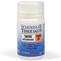 Schuessler Tissue Salts Comb D 125 Tablets - Vital Pharmacy Supplies