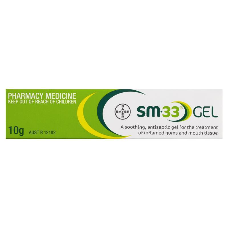 SM-33 Gel Tube 10g - Vital Pharmacy Supplies