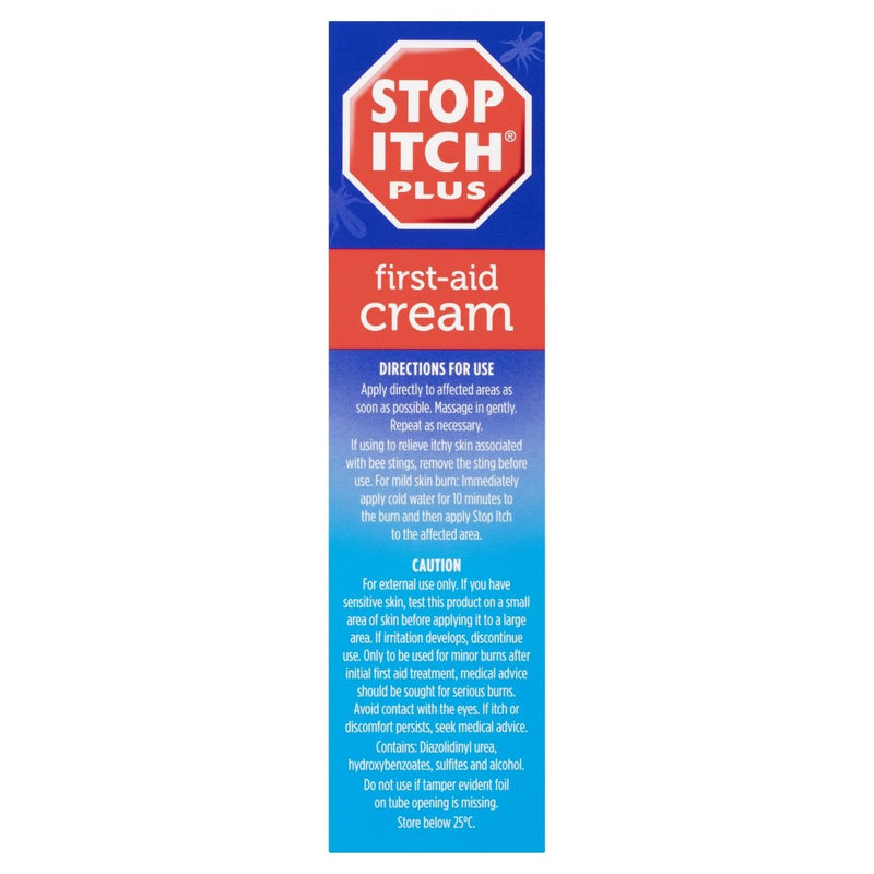 Stop Itch Plus First-Aid Cream 50g - Vital Pharmacy Supplies