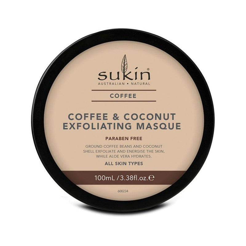 Sukin Coffee & Coconut Exfoliating Masque 100mL - Vital Pharmacy Supplies