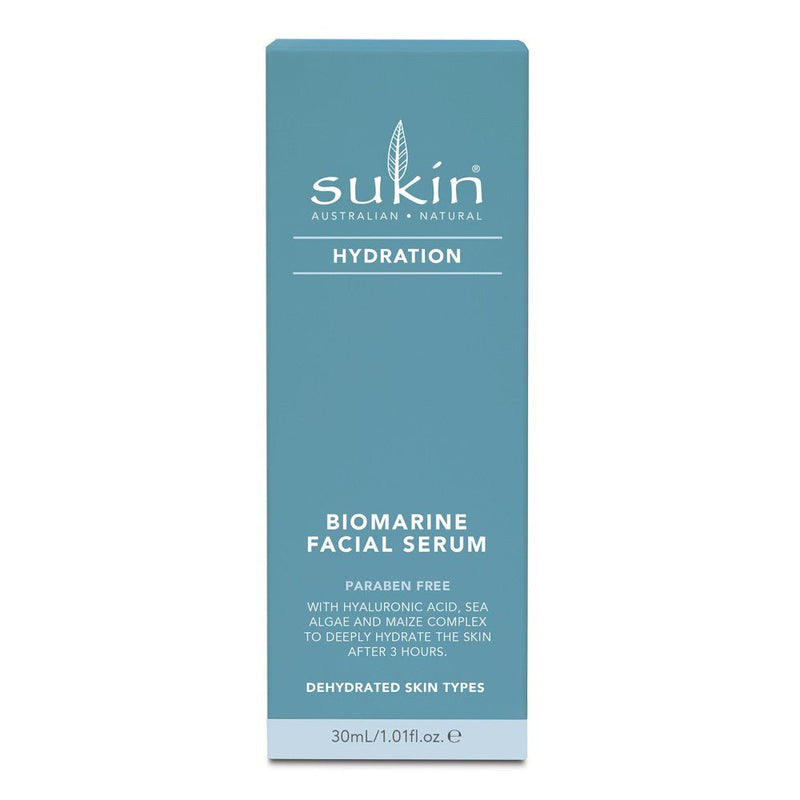 Sukin Hydration Biomarine Facial Serum 30mL - Vital Pharmacy Supplies