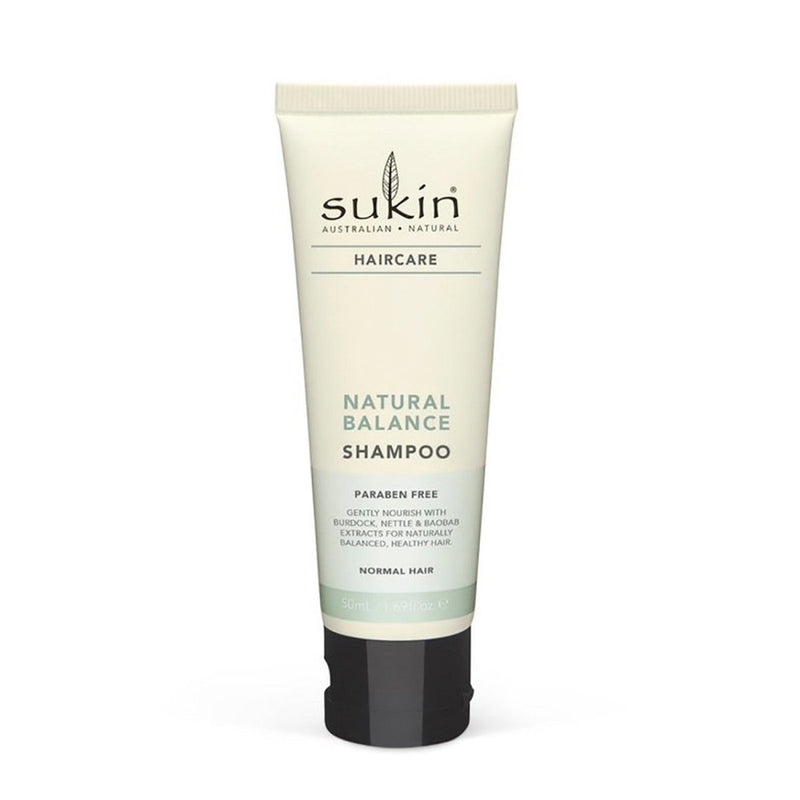 Sukin Natural Balance Shampoo 50mL - Vital Pharmacy Supplies