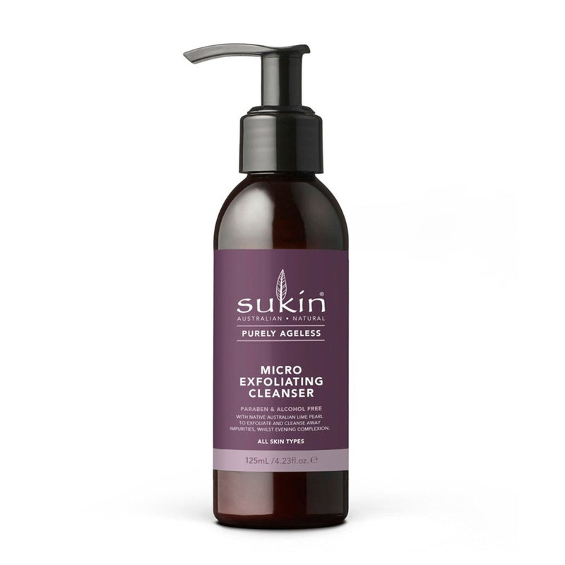 Sukin Purely Ageless Micro Exfoliating Cleanser 125mL - Vital Pharmacy Supplies