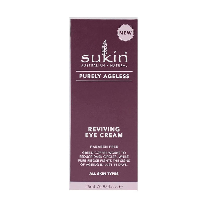 Sukin Purely Ageless Reviving Eye Cream 25mL - Vital Pharmacy Supplies