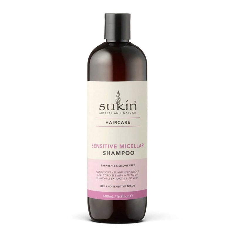 Sukin Sensitive Micellar Shampoo 500mL - Vital Pharmacy Supplies