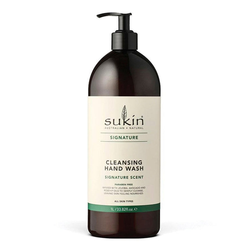 Sukin Signature Cleansing Hand Wash 1L - Vital Pharmacy Supplies