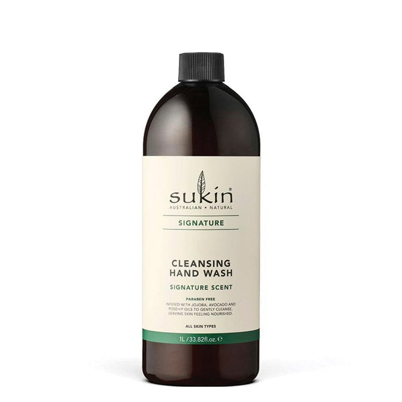 Sukin Signature Cleansing Hand Wash Refill 1L - Vital Pharmacy Supplies