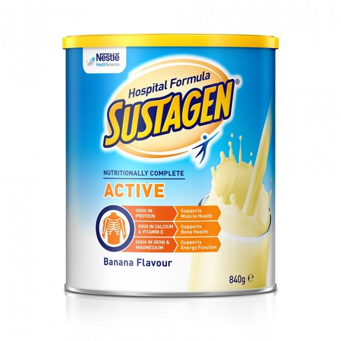 Sustagen Hospital Formula Active Banana 840g - Vital Pharmacy Supplies