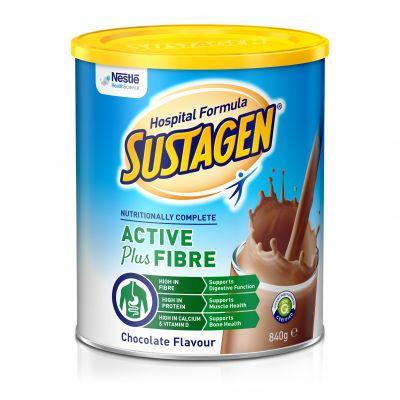 Sustagen Hospital Formula Plus Fibre Chocolate 840g - Vital Pharmacy Supplies