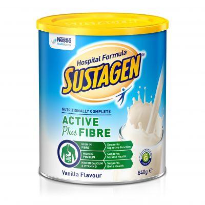Sustagen Hospital Formula Plus Fibre Vanilla 840g - Vital Pharmacy Supplies