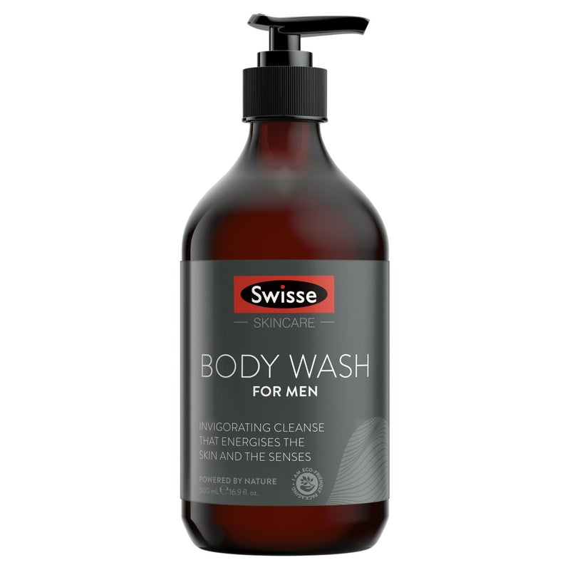 Swisse Body Wash for Men 500mL - Vital Pharmacy Supplies