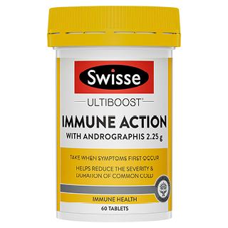 Swisse Immune Action 60 Tablets - Vital Pharmacy Supplies
