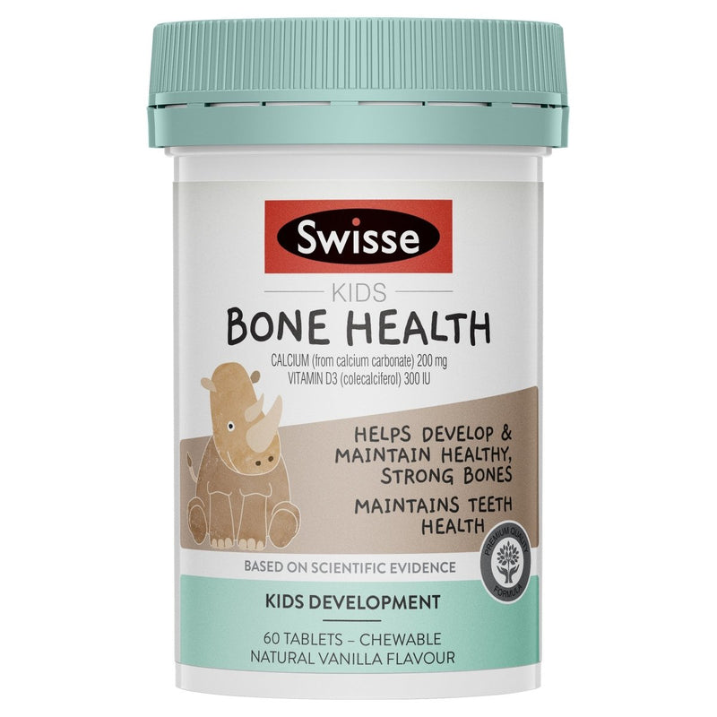 Swisse Kids Bone Health 60 Tablets - Vital Pharmacy Supplies