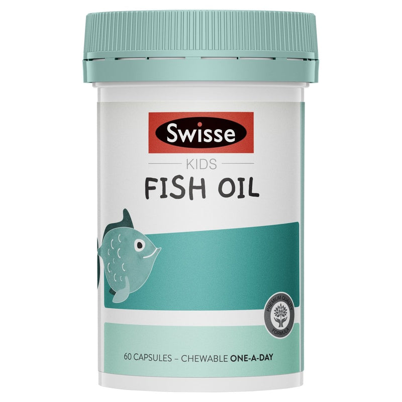 Swisse Kids Fish Oil 60 Capsules - Vital Pharmacy Supplies