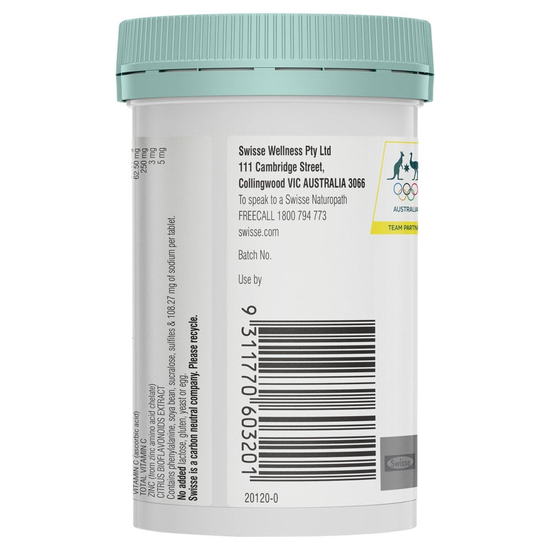Swisse Kids Immune Health 60 tablets - Vital Pharmacy Supplies