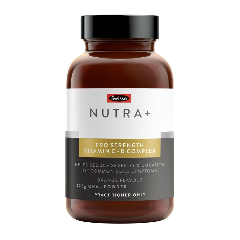 Swisse Nutra+ Pro Strength Vitamin C + D Complex 125g - Vital Pharmacy Supplies