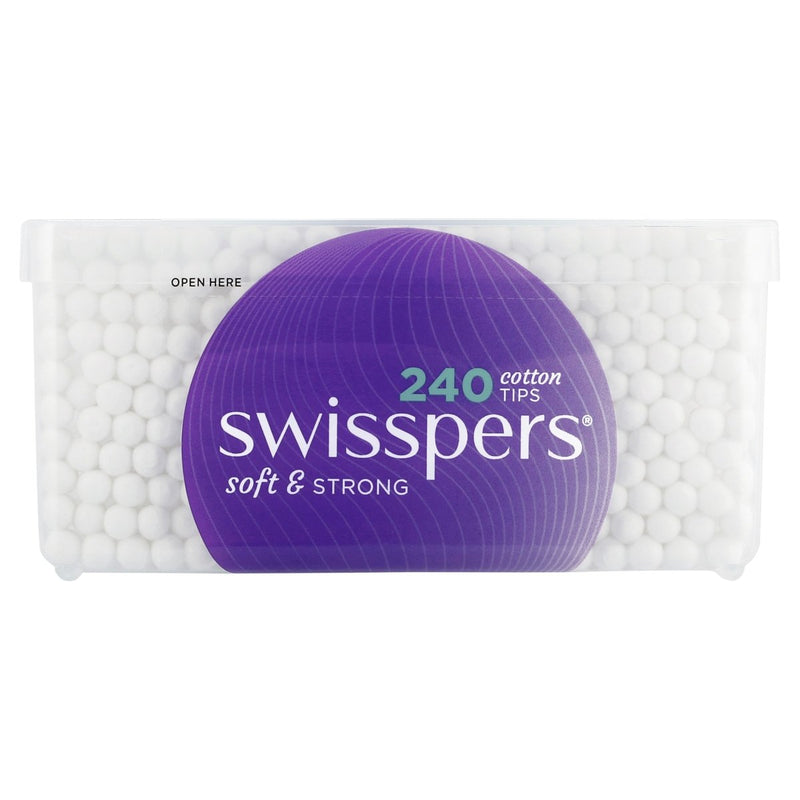 Swisspers Cotton Tips 240 Pack - Vital Pharmacy Supplies