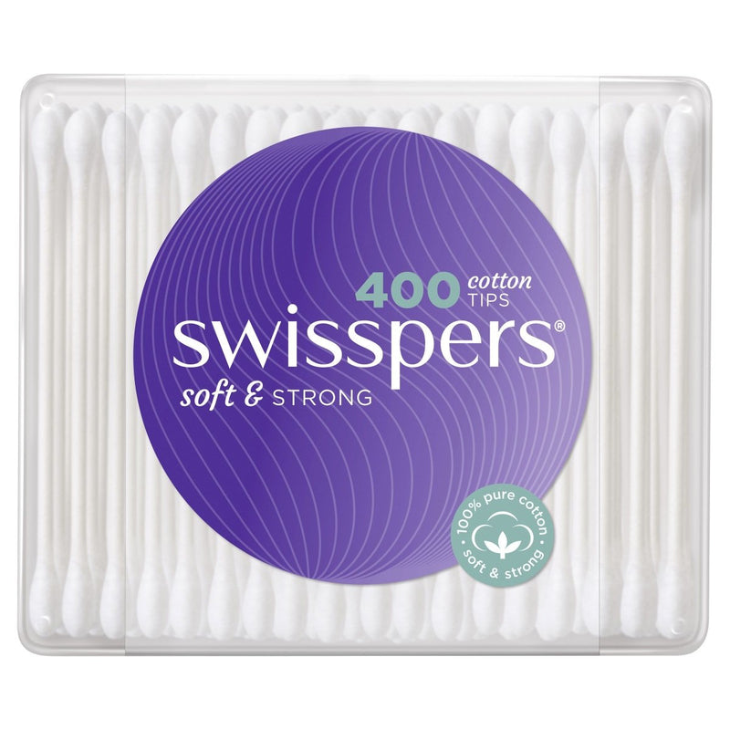 Swisspers Cotton Tips 400 Pack - Vital Pharmacy Supplies