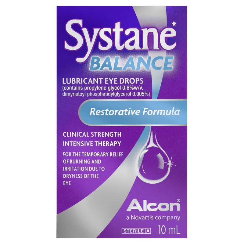 Systane Balance Lubricant Eye Drops 10mL - Vital Pharmacy Supplies