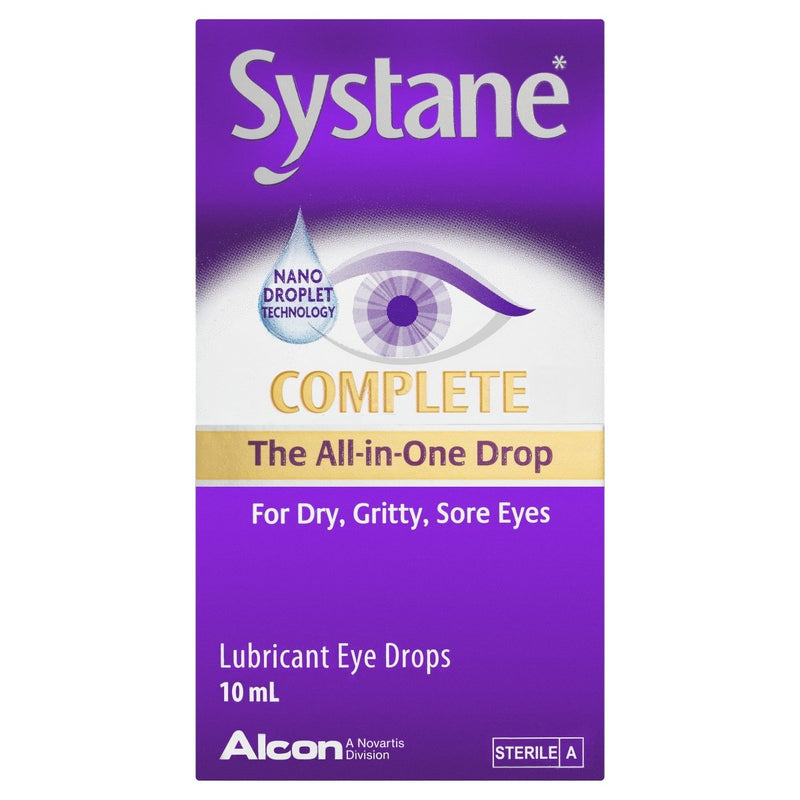 Systane Complete Lubricant Eye Drops 10mL - Vital Pharmacy Supplies