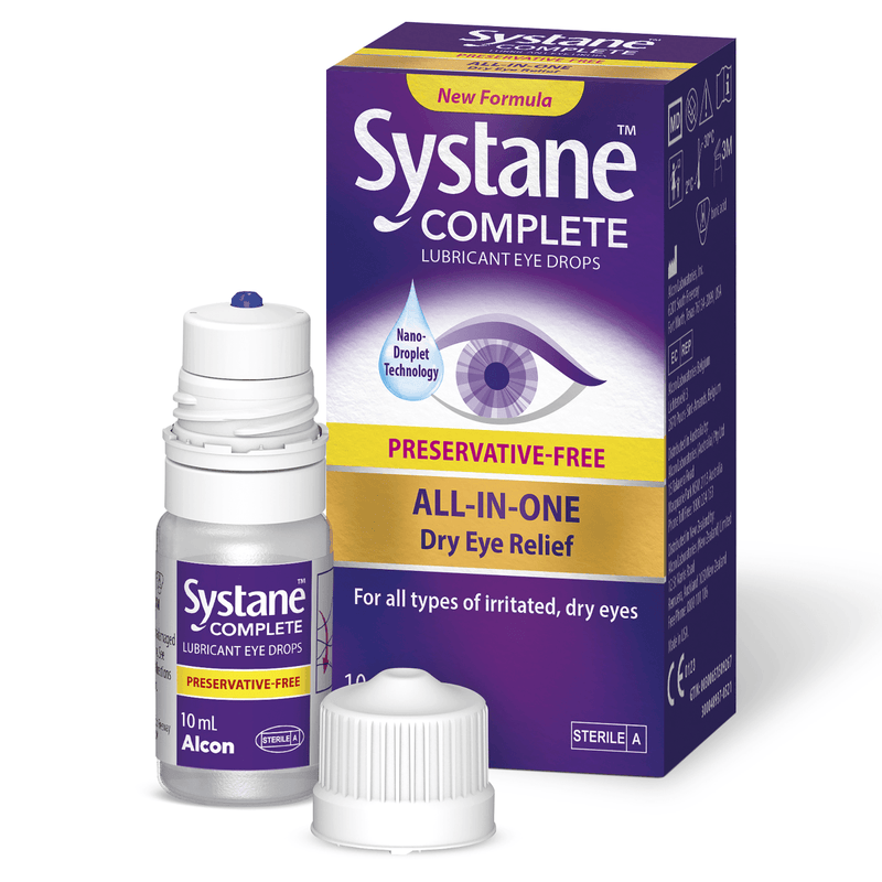 Systane Complete MDPF Preservative Free Eye Drops 10mL - Vital Pharmacy Supplies