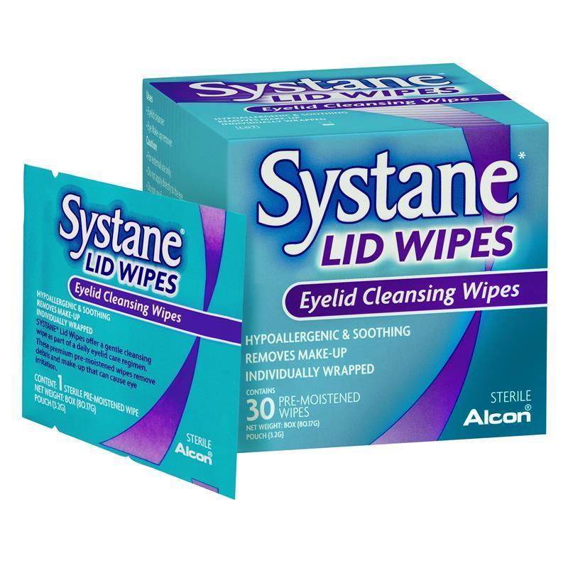 Systane Lid Wipes 30 Pack - Vital Pharmacy Supplies