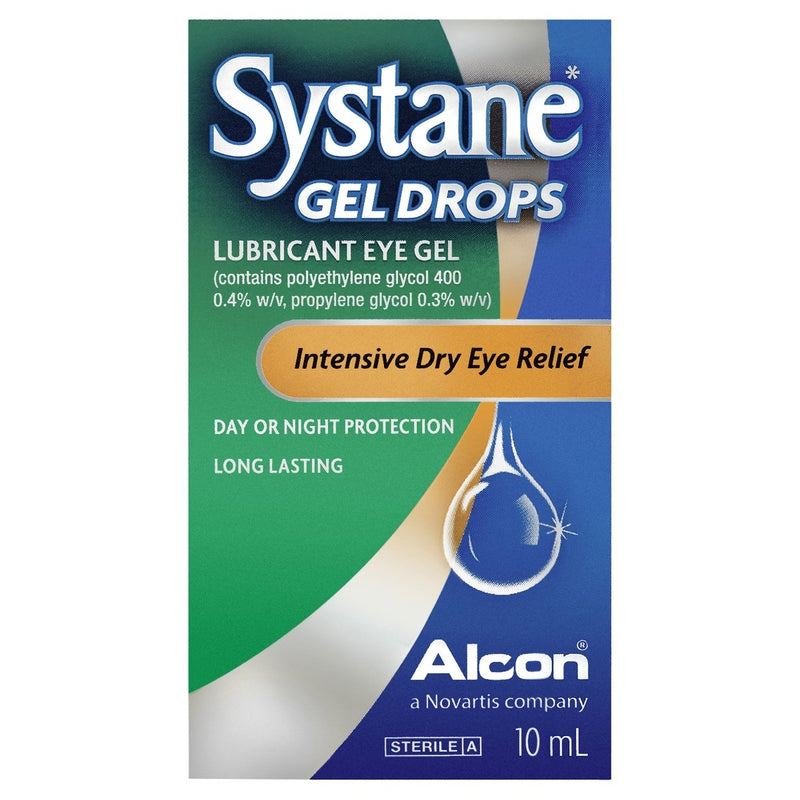 Systane Lubricant Eye Gel Drops 10mL - Vital Pharmacy Supplies